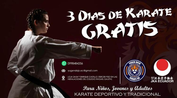 3 días Gratis de Karate en Yugen Dojo 